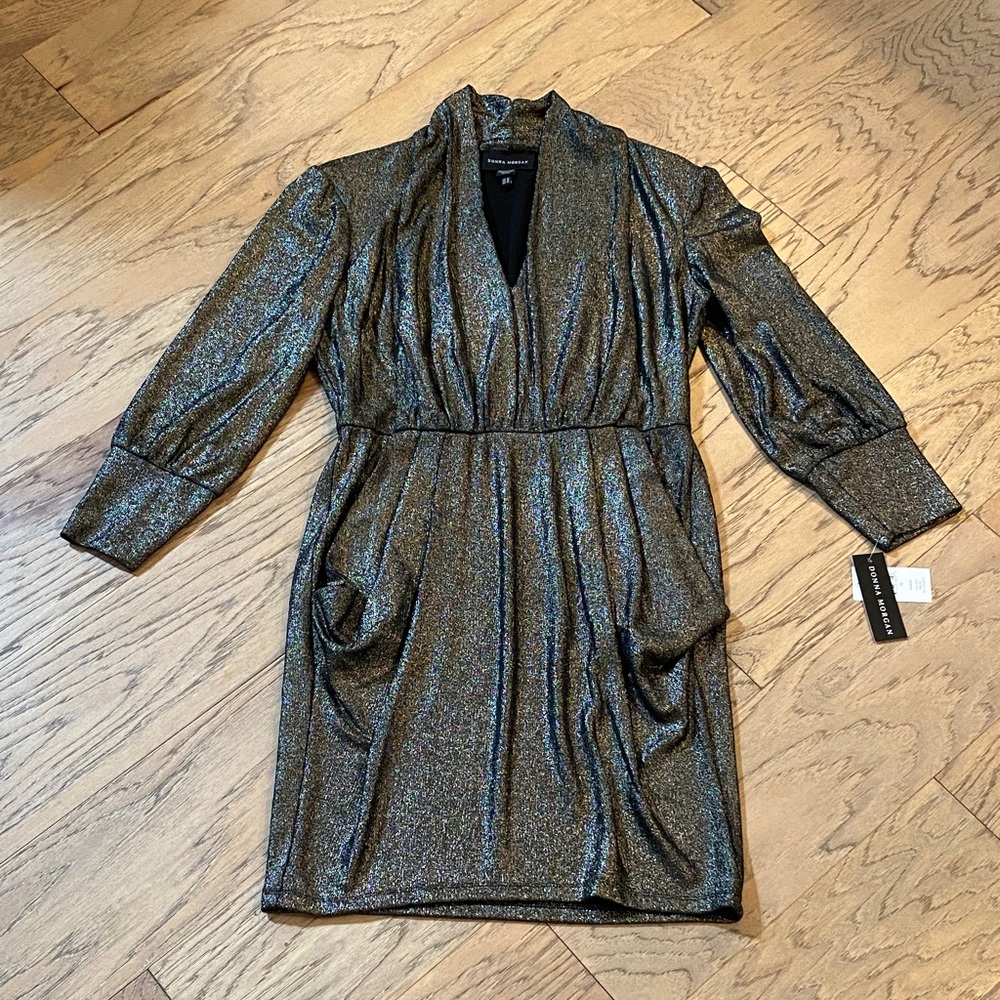 Donna Morgan Long Sleeve Dress